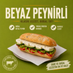 Beyaz Peynirli Sandviç