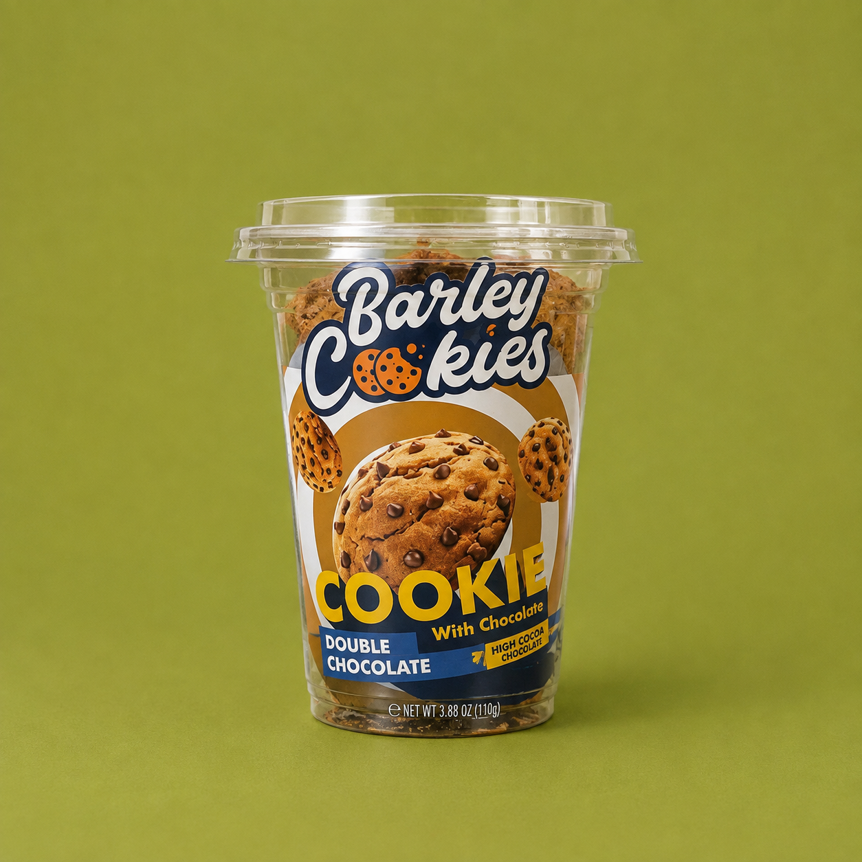 Barley Cookies Double Chocolate